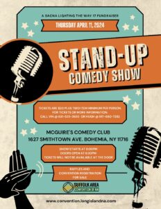 SACNA Lighting The Way Comedy Show @ McGuire's Comedy Club