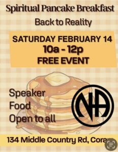 BACK TO REALITY SPIRTUAL PANCAKE BREAKFAST @ St Frances Cabrini Church