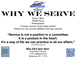 WHY WE SERVE Public Relations Event @ True North Church