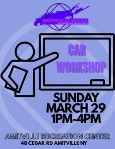 C.A.R. WORK SHOP @ Amityville Recreation Center