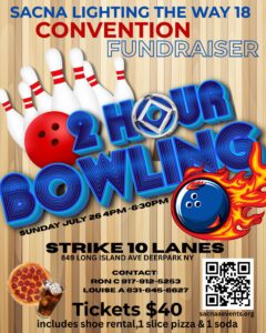 2HOUR BOWLING CONVENTION FUNDRAISER @ STRIKE 10 LANES