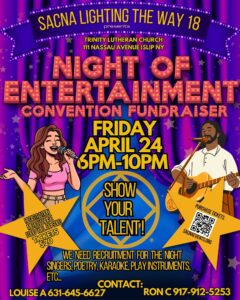 ENTERTAINMENT NIGHT FUNDRAISER @ Trinity Lutheran Church