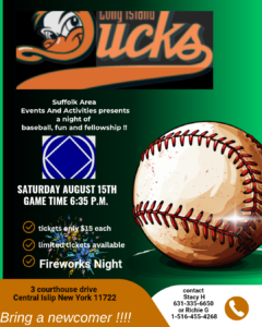 LONG ISLAND DUCKS GAME and FIREWORKS @ Fairfield Properties Ballpark